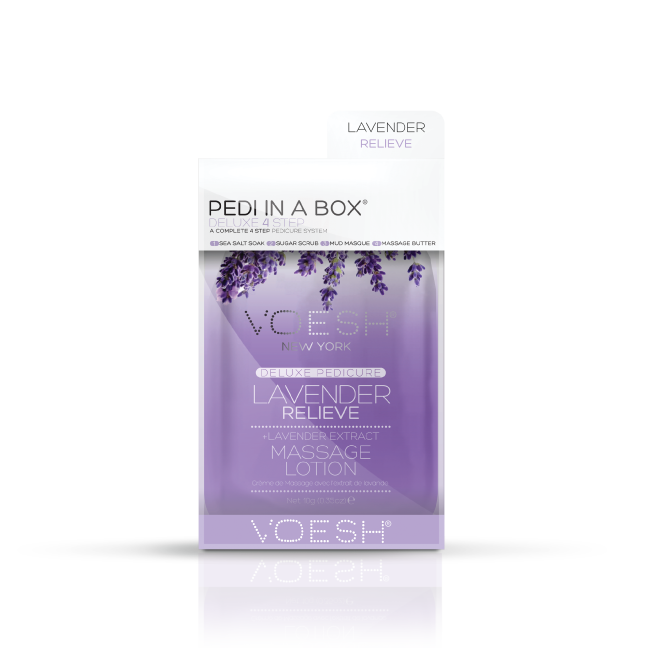 VOESH Pedi in a Box 4-step - Lavender Relieve