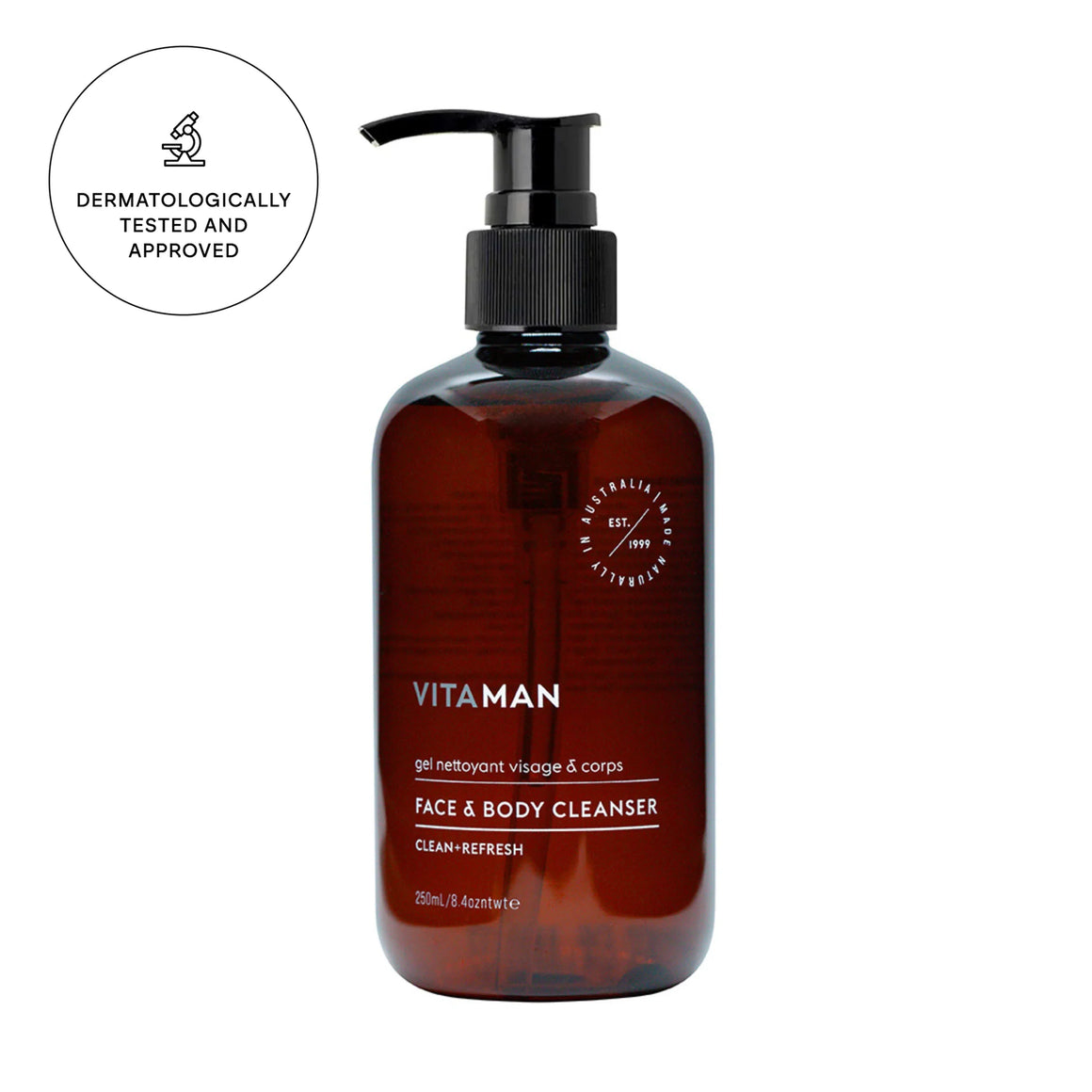 VITAMAN Face & Body Cleanser 250ml