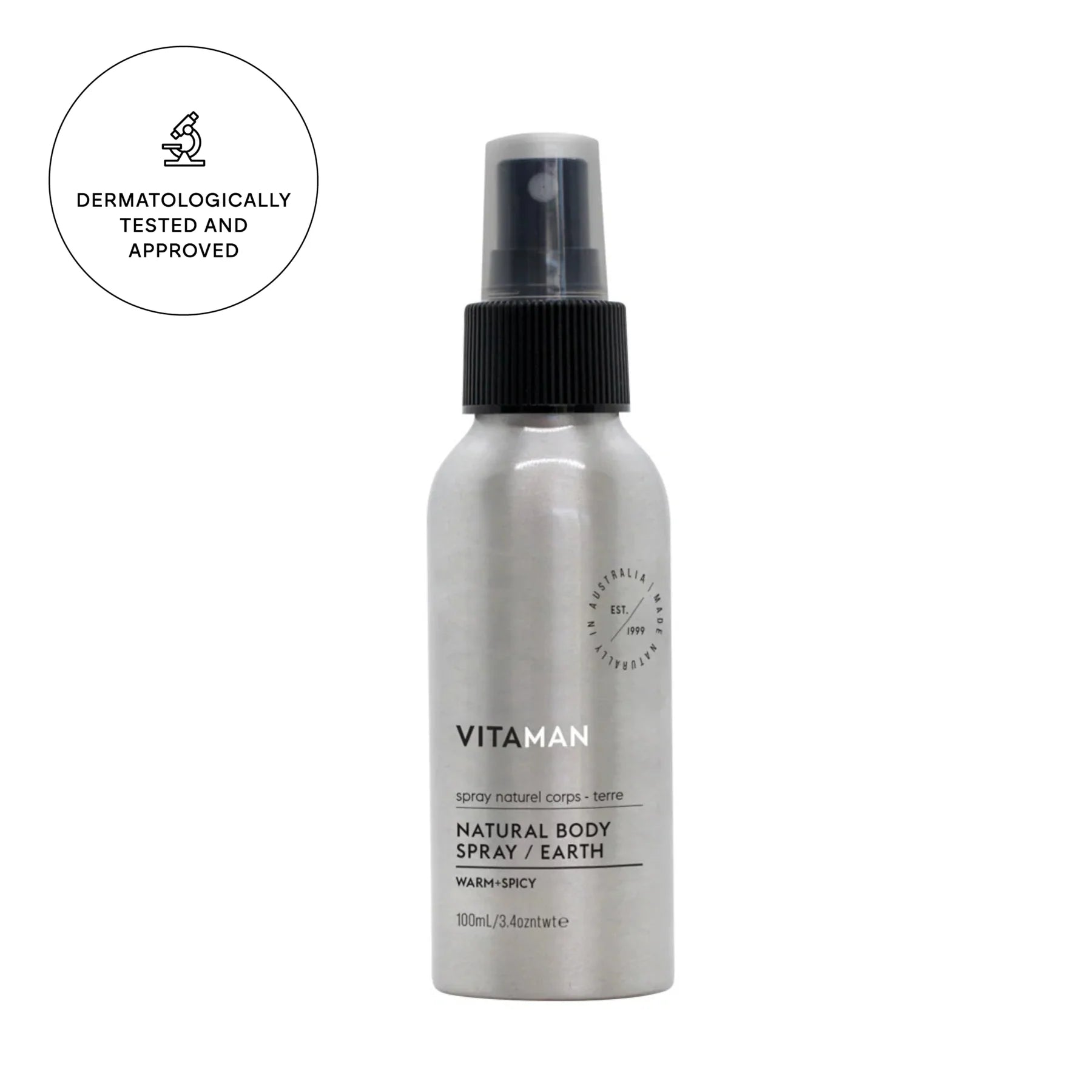 VITAMAN Natural Body Spray - Earth 100ml