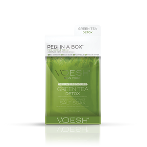 VOESH Pedi in a Box 4 étapes - Détox au thé vert