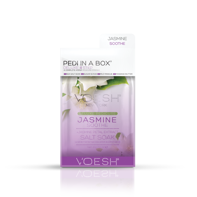 VOESH Pedi in a Box 4-step - Jasmine Soothe