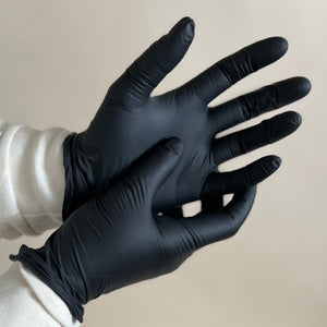 Biodegradable Nitrile Gloves (Black)