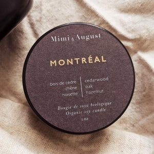 Mimi &amp; August Montréal - Mini Bougie 2oz