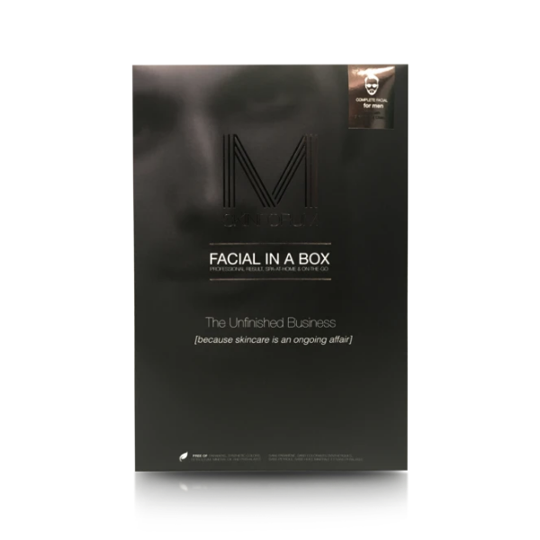 SKIN FORUM Soin du visage en boîte pour HOMME - EUCALYPTUS &amp; CHARBON (1 set complet)