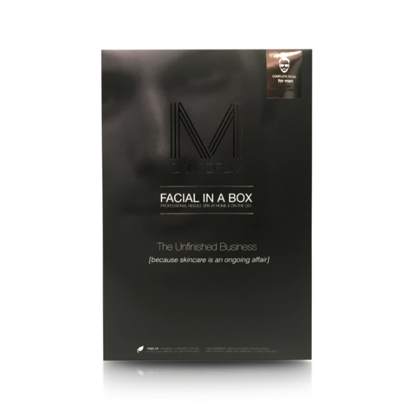 SKIN FORUM Facial in a Box for MEN - EUCALYPTUS & CHARCOAL (1 complete set)