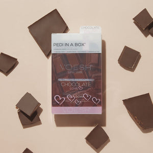 VOESH Pedi in a Box 4 étapes - Amour au chocolat