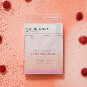 VOESH Pedi in a Box O2 Fizz - Raspberry Sorbet