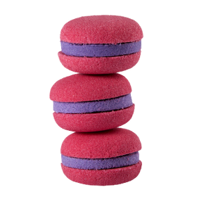 Loulou Bath Macaroon - Blackcurrant