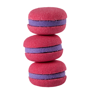 Loulou Bath Macaroon - Blackcurrant